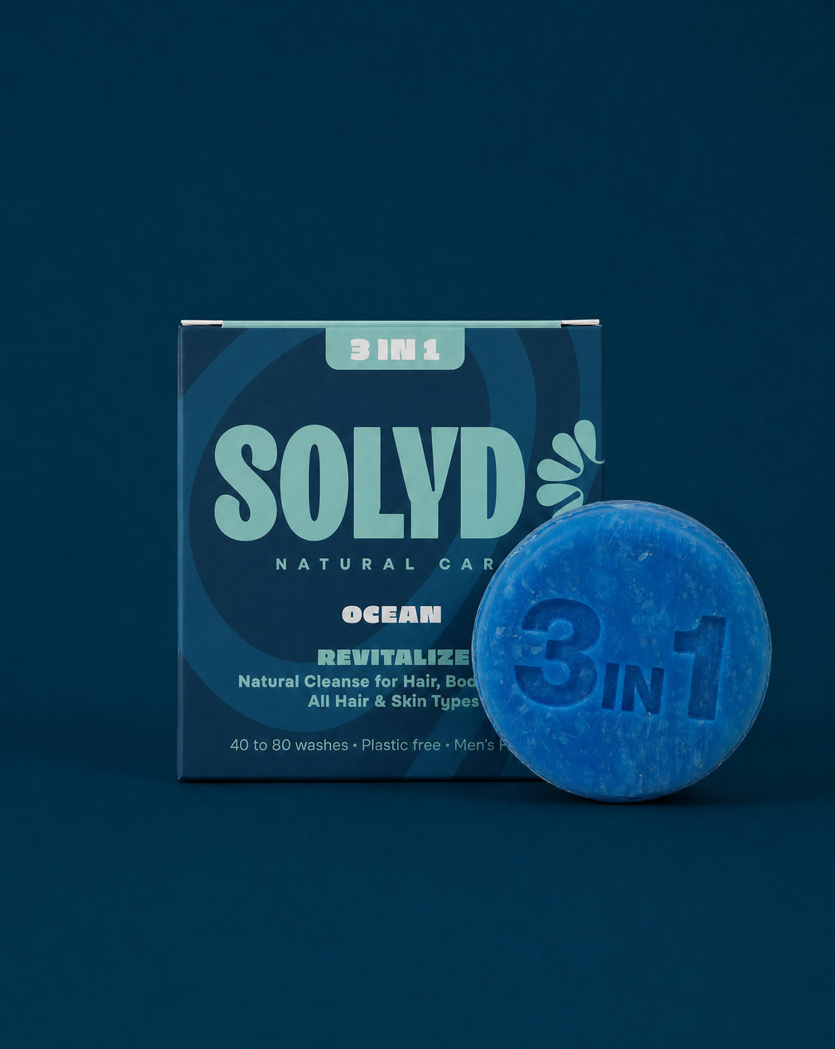 SOLYD 3-in-1 Bar Ocean – Haar, Gezicht & Lichaam