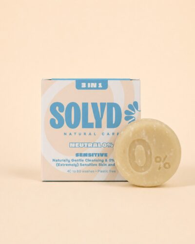 SOLYD 3-in-1 Bar Neutral 0% – Hair, Body & Face