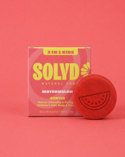 SOLYD 3-in-1 Kids Bar – Hair, Body & Face | Watermelon