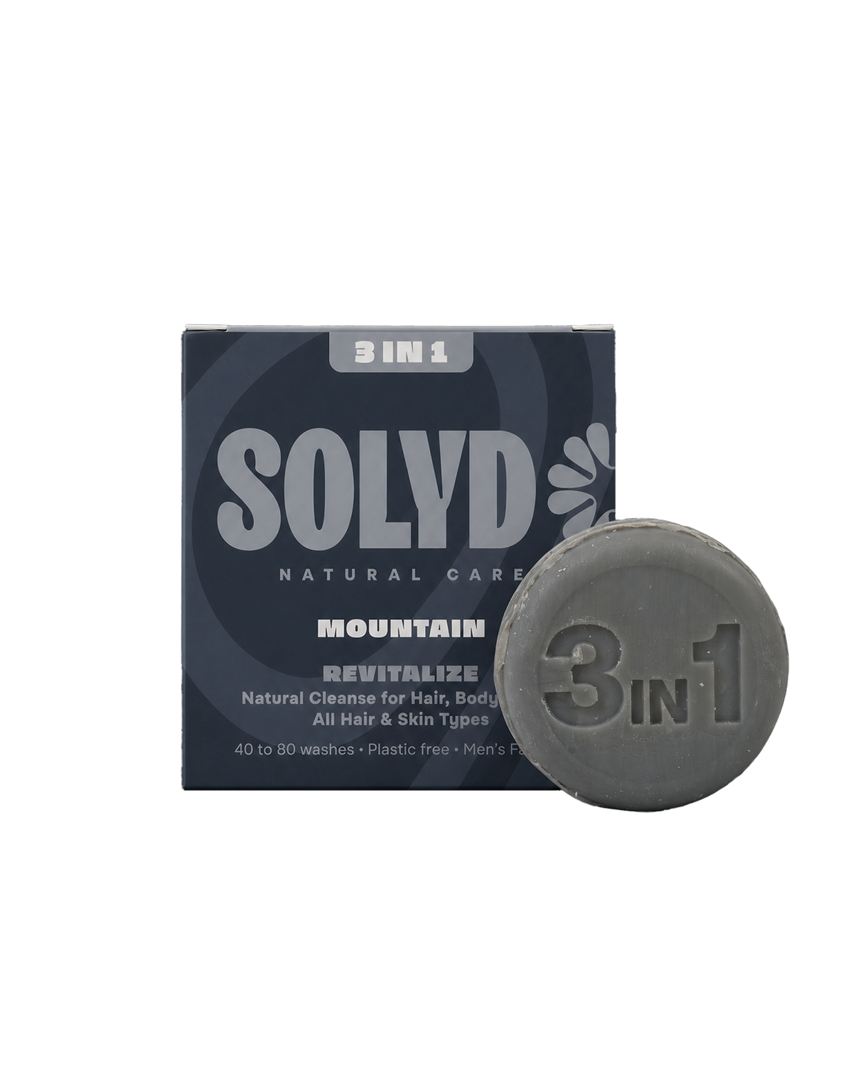 SOLYD 3-in-1 Bar Mountain – Haar, Gezicht & Lichaam