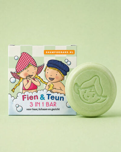 SOLYD 3-in-1 Bar Fien & Teun – Hair, Body & Face
