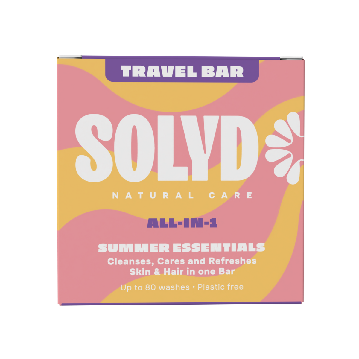 SOLYD All-in-1 Travel Bar – Shampoo, Body & Face