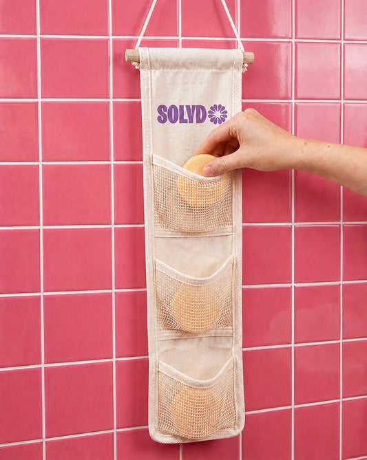 SOLYD Bar Organizer – Hanging Storage for Solid Bars