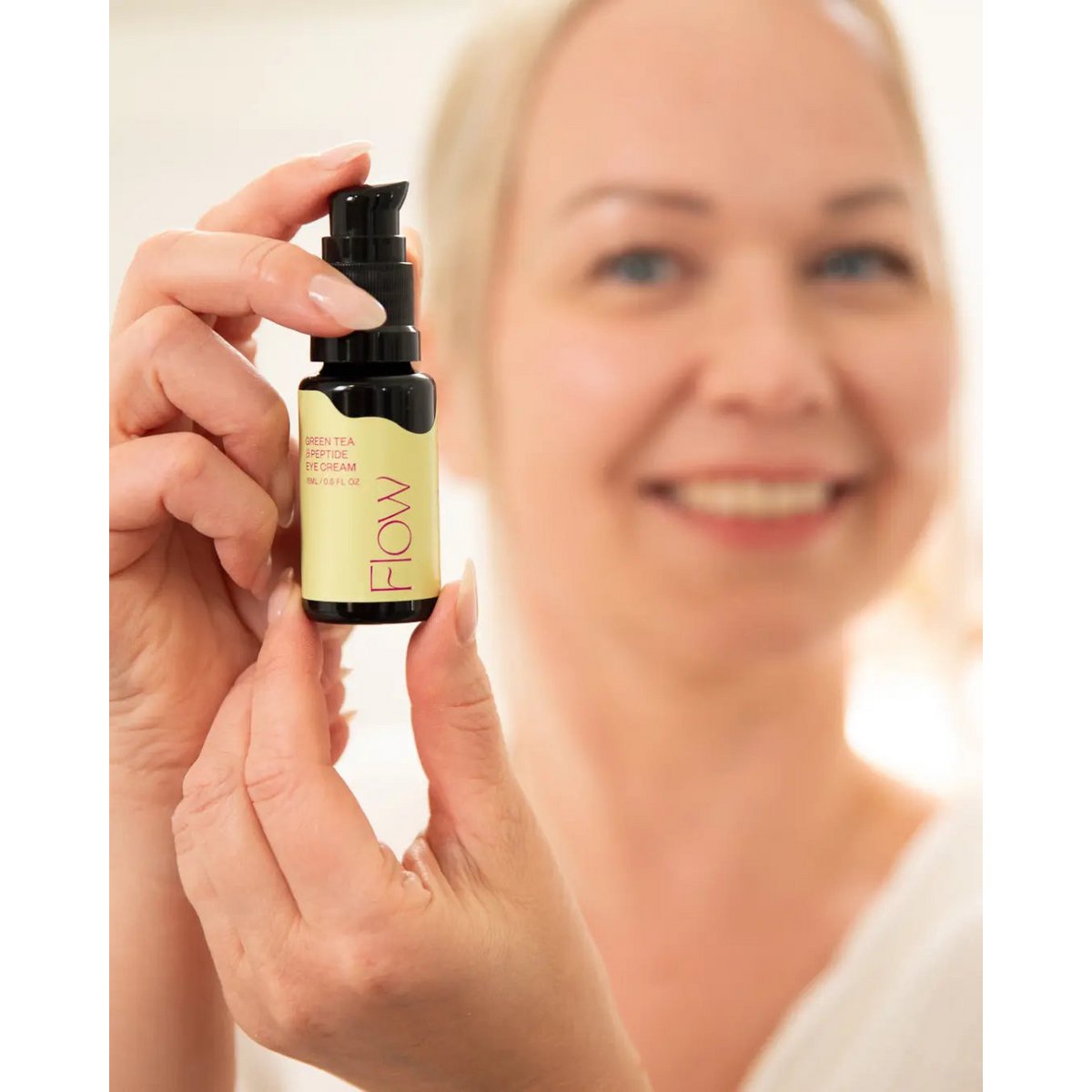 Natuurlijke Oogcreme - Green Tea & Peptide