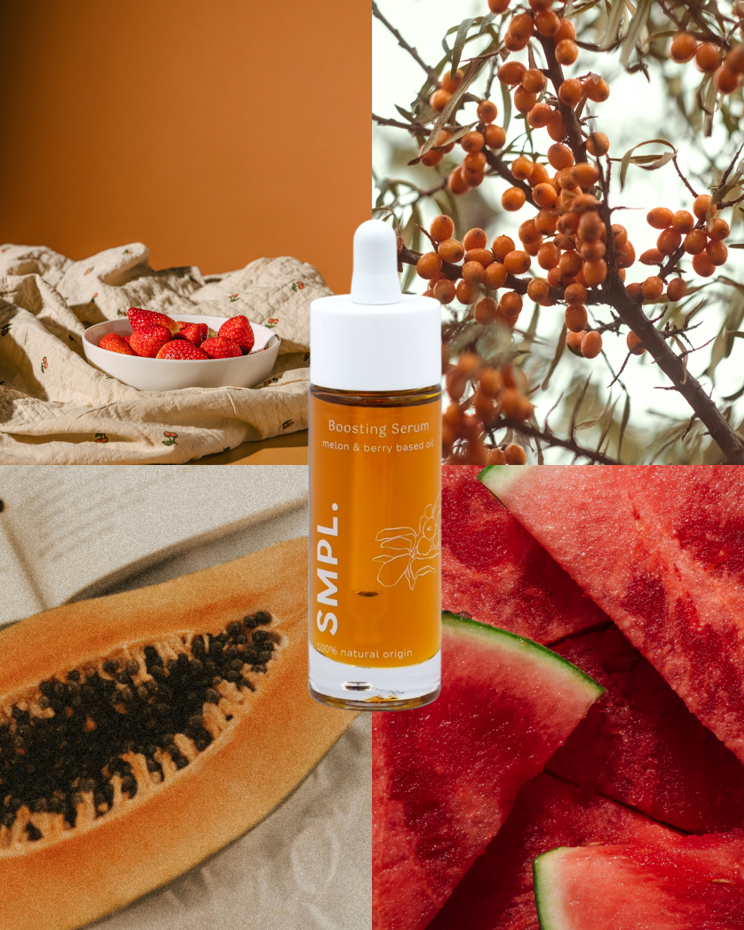 SMPL Boosting Serum natuurlijke gezichtsolie 30 ml